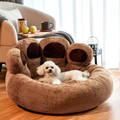 Cama de Lujo en Forma de Garra para Mascotas