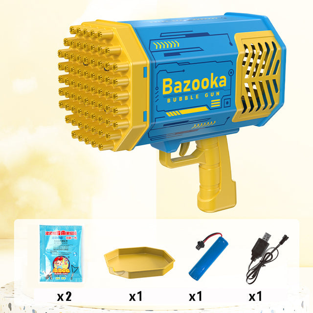 Pistola de Burbujas con Cohete