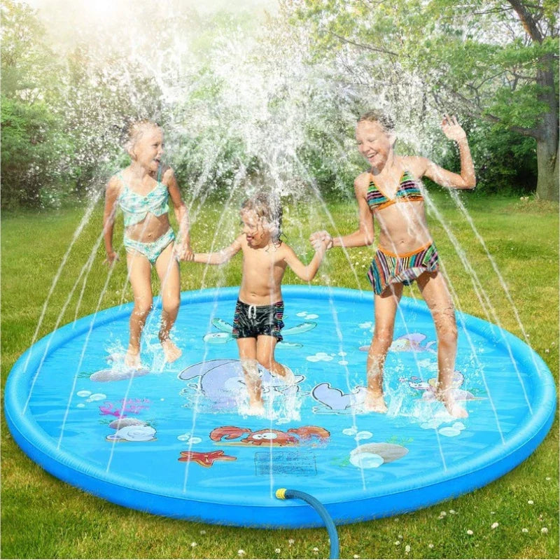 Colchoneta Rociadora de Agua Inflable para Niños