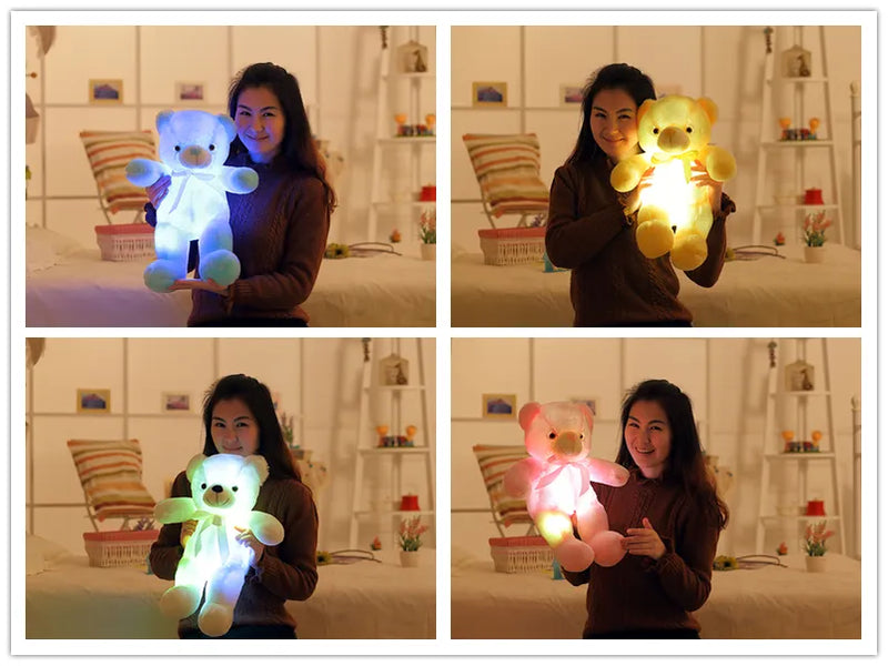 Osito de Peluche LED Brillante para Niños