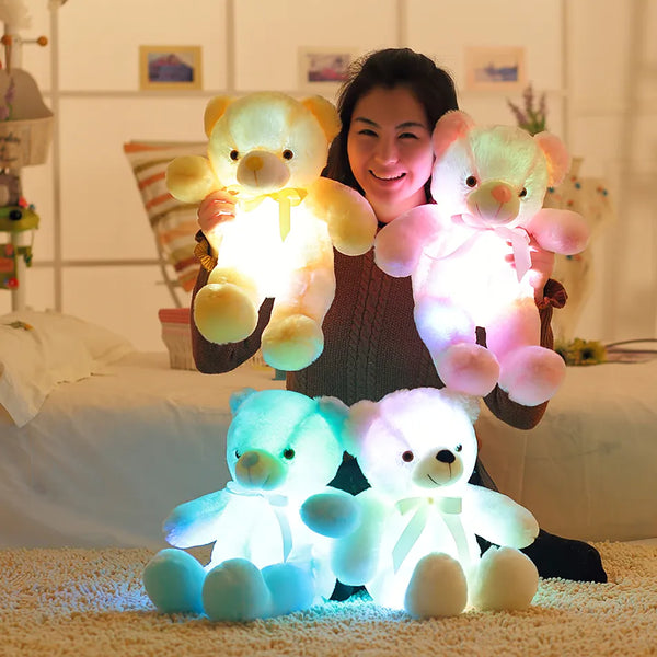 Osito de Peluche LED Brillante para Niños
