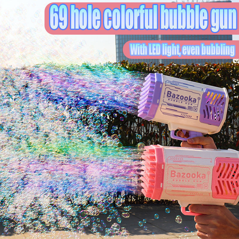 Pistola de Burbujas con Cohete